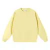 Moletom Premium American Style 450G Terry com Gola Redonda Outono/Inverno 2025 Atacado Masculino Tendência Alta Qualidade Modelagem Solta