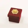 Cajas de Embalaje de Joyería de Alta Gama al por Mayor Transfronterizas en Stock, Anillos, con Forma de Corazón, Octagonales, Redondas, Embalaje de Terciopelo para Joyería