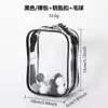 Bolsa para Bebé de 13 cm Bolsa con Colgante Transparente Cuadrada de PVC Bolsa para Guardar Muñecas Bolsa de Dolor de Muñeca de Juego Moderna Muñeca Pequeña Bolsa con Colgante