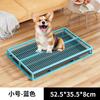 Inodoro para Perros Grandes, Medianos y Pequeños, Extraíble, Resistente a la Corrosión, Antideslizante y Antihumedad, Orinal para Perros Todo en Uno, Descargable