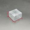 Em estoque atacado caixa de pvc transparente caixa de embalagem plástica transparente universal impressão colorida caixa de plástico proteção ambiental material novo de alta qualidade caixa pet