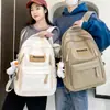 Mochila Casual de Moda con Gran Capacidad, Múltiples Bolsillos, Mochila Ligera de Viaje, Bolsa de Computadora de Gama Alta para Viajes Diarios