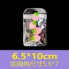 Bolsas Transparentes Auto-Sellantes, Bolsas Perladas Blancas, Empaques con Cierre Zip-Lock, Bolsas Láser, Bolsas de Empaque Escarchadas, Bolsas Selladoras para Joyería