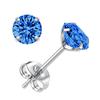 Arete de circonio de aleación de titanio F136 transfronterizo con cierre de mariposa, moda europea y americana, clavo para cartílago de la oreja, joyería para piercing corporal de titanio al por mayor