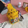 Bolsa Transversal Versátil com Alça Larga, Pequena Bolsa de Ombro Infantil da Moda, Nova Bolsa de Peito de Lona Estudantil Fashion, Leve