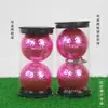 Caja de regalo transparente para empaque de pelotas de golf, 7 tipos de cajas cilíndricas, 3 tipos de cajas cuadradas, regalos de golf, accesorios de golf