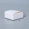 Caixa de Papelão Branca Spot Caixa Retangular Espessa Branca Caixa de Embalagem Caixa Colorida de Papel Branco Caixa de Embalagem para Presente Pode Ser Personalizada