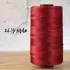 Fio de Seda de Gelo Algodão Mercerizado e Linho Tira Plana Tecelagem DIY Sapato Almofada Tricotado à Mão Proteção Solar Primavera e Verão Chapéu de Sol Bolsa de Gancho Fio