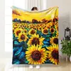 Manta de franela engrosada de dibujos animados para siesta en la oficina, manta para aire acondicionado, funda de manta para sofá, manta de verano DIY, venta al por mayor