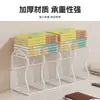 Nuevo Estante de Libros para Escritorio Estante de Almacenamiento para Escritorio de Niños Estante de Almacenamiento de Libros para Oficina Estudio Soporte de Libros para Estudiantes Diseño Simple