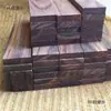 Madera de Dalbergia de hoja ancha Blackwood indonesio piezas pequeñas material para tallado de marca material de desecho material para sellos se puede dimensionar
