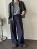 [Precio Especial Sin Devoluciones Ni Cambios] T-PLATFORM 2026 Invierno Polar Versátil Pantalones Casuales de Pierna Ancha para Mujer 22155-2