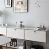 Armário Lateral Modular Combinado de Aço Inoxidável Estilo Coreano Simples ins Internet Popular Armário de Armazenamento Casa