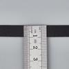 Preto e branco 1,2 cm alça de ombro de lã fosca sutiã lingerie suspensório de sutiã de náilon escovado elástico faixa de borracha
