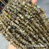 Volume de corrida cristal natural ágata pedra semipreciosa vidro irregular perfurado cascalho acessórios de joias produtos semiacabados