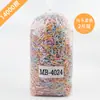 Paquete de 1 kg de Gomas Elásticas Gruesas Desechables para Niños, Ligas para el Cabello para Niñas, Cuerdas para el Cabello de Bebé, Accesorios para el Cabello