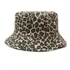 2019 Sombrero de Cuenca Coreano para Mujer Cuatro Estaciones Doble Cara Leopardo Sombrero de Pescador Sombrero para el Sol de AliExpress Sombrero de Sol Casual