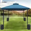 Tienda a Prueba de Viento y Anticaída con Bolsa de Agua Fija, Saco de Arena Ponderado, Tienda de Publicidad Exterior con Inyección de Agua, Atadura de Patas Ponderada, Base de Agua, Metabo