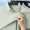 Camisa Polo de Verano para Hombre para Exteriores, Tejido de Nailon, Protección Solar UPF50+, Transpirable, Fresca y de Secado Rápido, Manga Corta