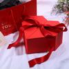 Caja de Regalo Qixi Festival de Bodas, Caja de Regalo Souvenir, Caja de Regalo de Cumpleaños, Caja Creativa de Joyería para el Día de San Valentín, Forma de Corazón de Lujo Ligero