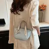 Bolso de Mano con Cesta de Verduras de Color Contrastante Diseño de Nicho Estilo Occidental Bolso de Hombro Piel Suave Bolso Cruzado de Lujo Ligero Bolso para el Viaje Diario