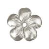 Anillo para el cabello de flor de esponja estilo coreano Flor de cinco pétalos Creativo Anillo para el cabello de intestino grueso Tiara para el cabello que combina con todo Cuerda para el cabello para moño de mujer
