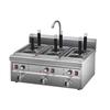 Máquina para Cocinar Fideos Qianmai Dm-6 Comercial de Escritorio Seis Cabezales Eléctrica Multifuncional Olla Caliente Picante y Máquina Oden Estufa para Sopa de Fideos Estufa para Cocinar Fideos