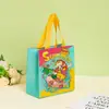 Sacola de Presente de Bebê Desenho Animado, Sacola de Presente Não Tecida, Sacola de Presente Portátil para Crianças, Sacola de Compras de Grande Capacidade