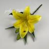Flor artificial de lirio tacto hidratante Lirio impresión 3D sol Lirio flor artificial cinta flor falsa hogar