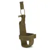 Cubierta de taza táctica de nailon para fans militares, sistema molle, bolsa para hervidor portátil, equipo de camuflaje resistente al desgaste, ventas directas de fábrica