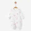 Mameluco para bebé para primavera, otoño e invierno, pijama de algodón para recién nacido, ropa cálida unisex para otoño, conjunto de mameluco, ropa para bebé