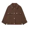 Para Marca Mangas Enrolladas Corte Ajustado Casual Moda Diseño Holgado Nuevo Versátil Cuello Camisero Ropa para Mujer Estilo Europeo y Americano Za