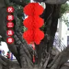 Faroles de papel de plástico, farolillos rojos plegables de panal, farolillos festivos pequeños, Festival del Medio Otoño, Festival de Primavera, fabricantes de plástico, farolillos de papel al por mayor