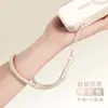Cordón para Teléfono Móvil con Acabado de Alta Gama en el Lateral, Correa Corta para la Muñeca, Longitud Ajustable, Gadget Antiperdida, Pulsera Antirrobo Europea