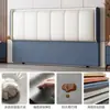 En Stock Modelo Nuevo Cabecero Suave Empaquetado, De Pie, Se Vende por Separado, Paquete Completo de Cabecero, Madera Maciza Moderna Simple, Panel Trasero de Lujo Ligero