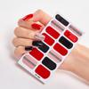 Pegatinas para Uñas Estilo Simple Europeo y Americano, Ventas Directas de Fábrica, Pegatinas de Película de Esmalte de Uñas Impermeables, Pegatinas para Uñas Af Precio Especial