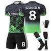 Traje de Entrenamiento de Fútbol 2526 Liverpool Edición Especial Jersey Verde No. 11 Salah No. 4 Van Dijk No. 7 Días