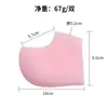 En stock al por mayor cubierta protectora de talón de silicona calcetines blanqueadores hidratantes para hombres y mujeres anti-agrietamiento cubierta de talón no porosa de 2.5 mm SEBS