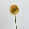 Novo Produto: Flor de Cebolinha Artificial para Decoração de Casamento, Adequada para Salões de Casamento, Salas de Estar e Mesas de Jantar; Flor Artificial de Haste Única