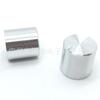 Tapa de Perilla de Aleación de Aluminio de 13X13Mm Patrón CD Perilla de Aluminio de Alto Brillo Perilla de Potenciómetro Tapa para Equipo de Sintonización de Amplificador