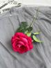 Nueva flor artificial de boda Rojo Rosa Techo de Salón de Bodas Decoración de Banquete de Boda Arreglo Floral para Camino Arreglo Floral de Piso Flor Falsa Sola