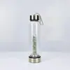 Fornecimento Direto da Fábrica Exportação Cascalho de Cristal Copo de Água Energética Coluna de Plástico Portátil Presente Criativo Copo de Vidro Transfronteiriço