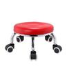 Taburete Pequeño Móvil, Taburete para Niños Pequeños, Taburete con Ruedas para Fregar el Piso, Taburete para Masaje de Pies y Pedicura, Taburete para Cambiar Zapatos, Taburete de Ocio Retráctil