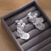 Pendientes de Borla de Pétalos de Perla Francesa Super Hada para Mujer, Pendientes de Nicho de Alta Gama, Pendientes Versátiles para Fiestas