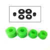 Amortecedores para Skate, Acessórios de Suporte para Skate de Brinquedo de Quatro Rodas Duplamente Curvados, Conjunto de Pastilhas de PU, Acessórios para Fish Board, Pastilhas de Alta Elasticidade