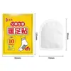 Pasta aquecedora para os pés autoaquecente artemísia motherwort pasta aquecedora palmilha aquecedora para bebê compressa quente pasta aquecedora para o palácio geração de atacado