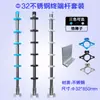 Valla Eléctrica de Pulsos Juego Completo de Accesorios Soporte de Malla Aleación de Aluminio Terminal de Carga Intermedio de Paso de Cable Poste Terminal de Soporte de Carga Envío Gratis de 5 Piezas