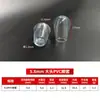 Fabricante de Moldeo por Inyección Jiangmen Funda Tubo Redondo PVC Cubre Pie Almohadilla de Pie Plástica Cubierta Protectora Tapón Exterior Tubo Redondo Tapa de Plástico