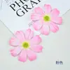 Flores artificiais flores falsas materiais para DIY grampos de cabelo de flor Gesang adereços de cabeça confecção decoração de casa arranjo floral acessórios para arranjo floral