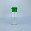 En Stock Botella de Condimentos de 100 ml, Material PET Plástico Transparente, Agitador de Pimienta, Dispensador Desechable de Condimentos